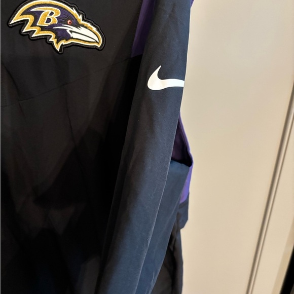 Nike Baltimore Ravens Sideline Half-Zip UV Performance Jacket. M - Picture 3 of 7